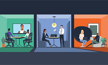 Flex space illustration