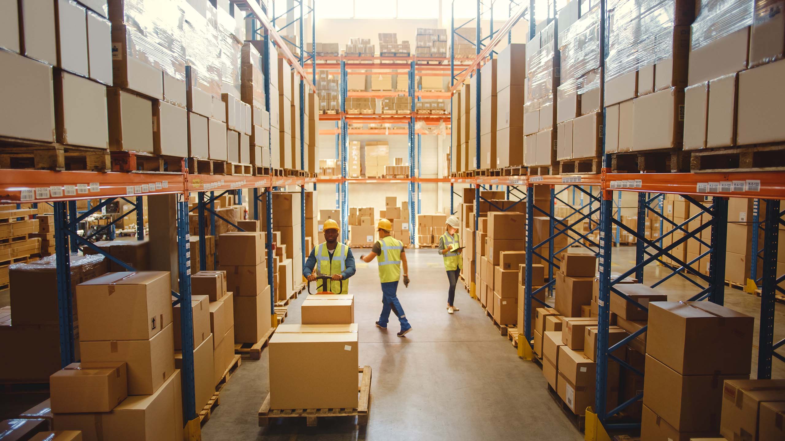 An image of warehouse racking