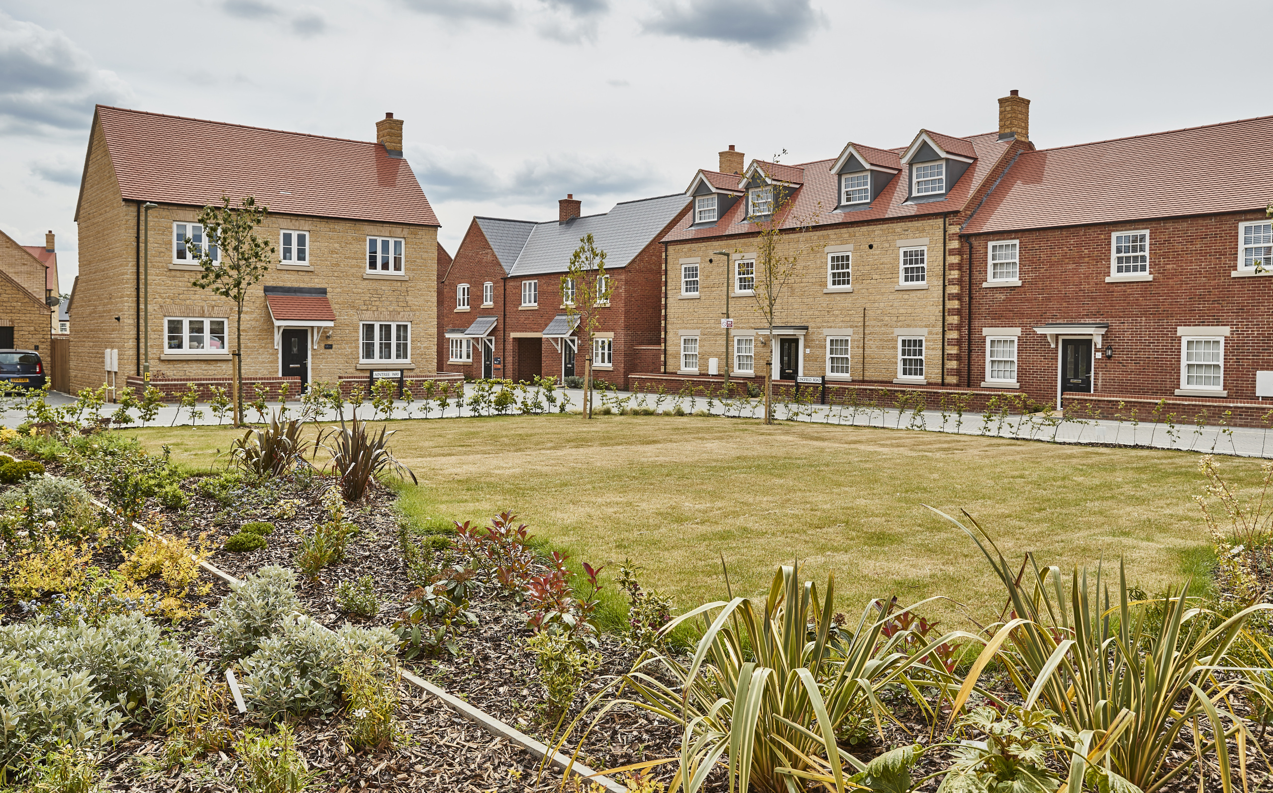 Plot 75 showing green sqaure
