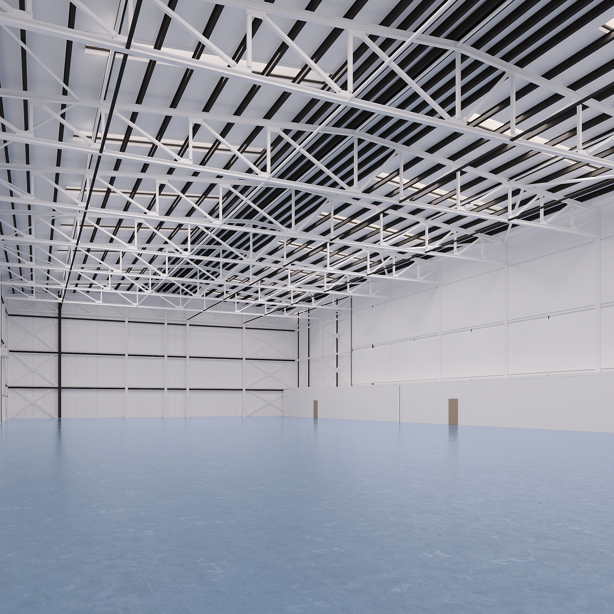 Interior of research space