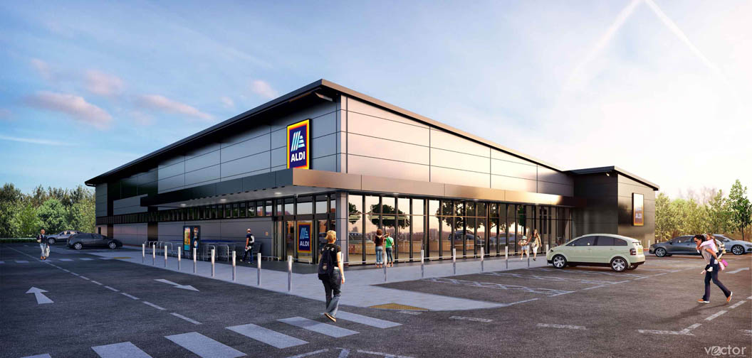 Avison Young gains planning permission for three new Aldi stores