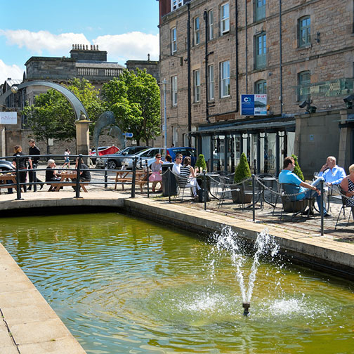 Business booming in Leith as Edinburgh office space take up soars