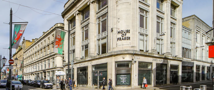 Landmark Cardiff building is being brought to market