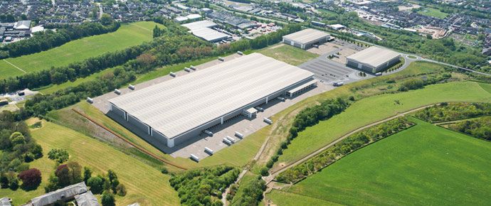 All three speculative warehouse units at Panattoni Park in Nottingham let