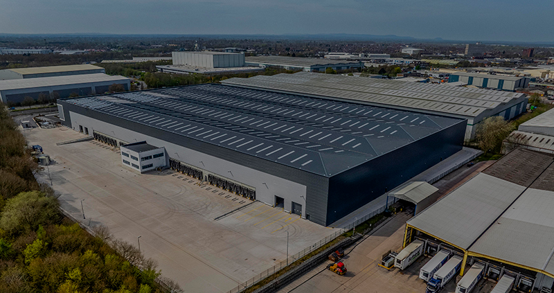An aerial image of the unit Crewe 335