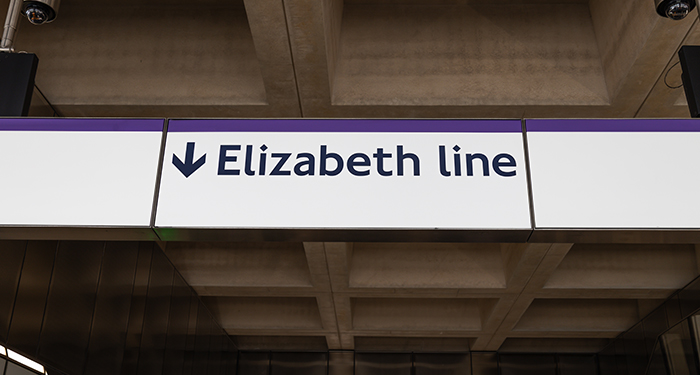 Elizabeth Line signage
