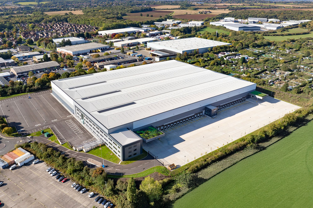 An aerial image of Notts 360